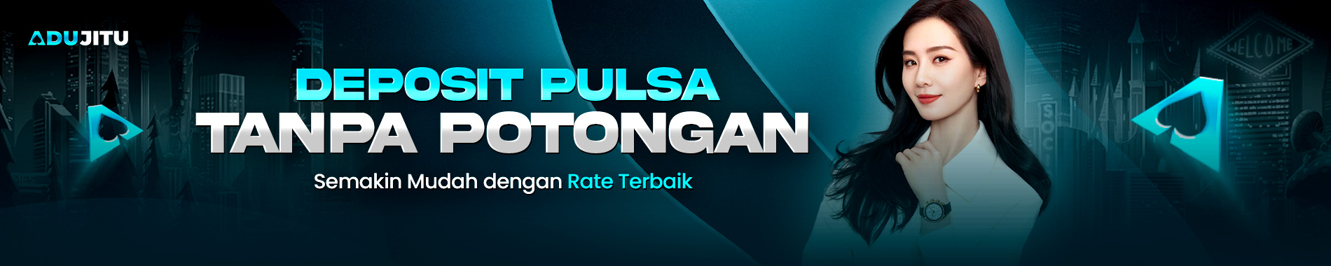 DEPOSIT PULSA TANPA POTONGAN